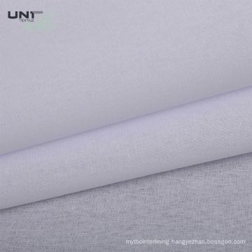 100% cotton fusible interlining for shirts Anti-wrinkle business shirt